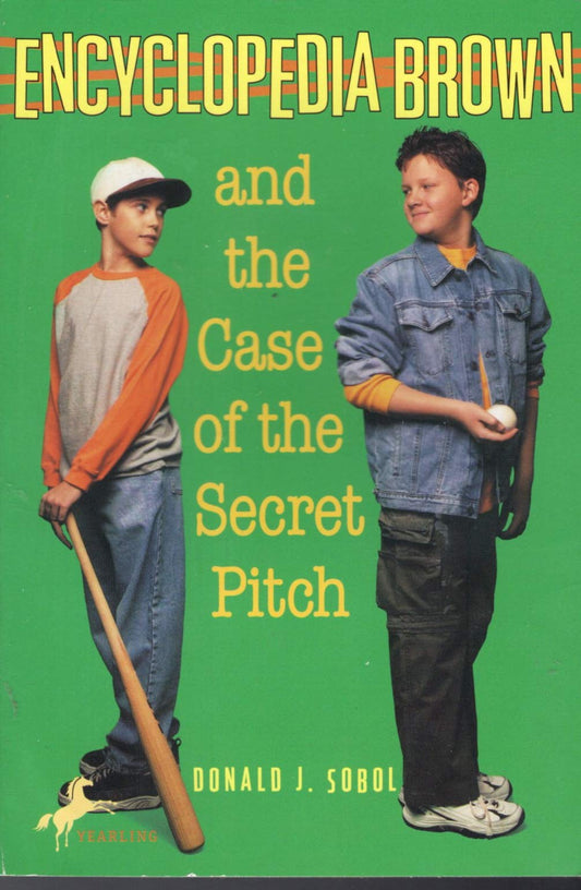 Encyclopedia Brown and the Case of the Secret Pitch book cover