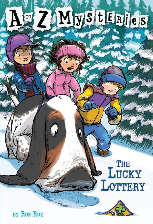 The Lucky Lottery (A to Z Mysteries) book cover