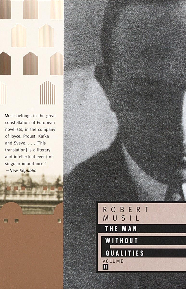 Man Without Qualities, Volume 2 book cover