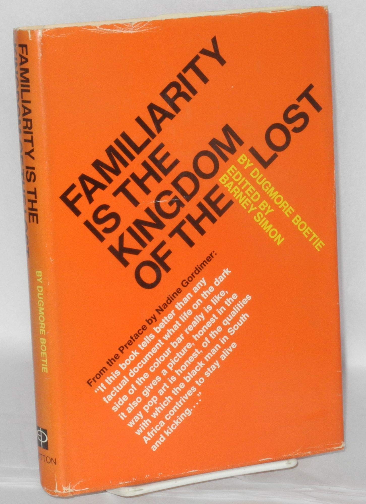 Familiarity Is the Kingdom of the Lost book cover