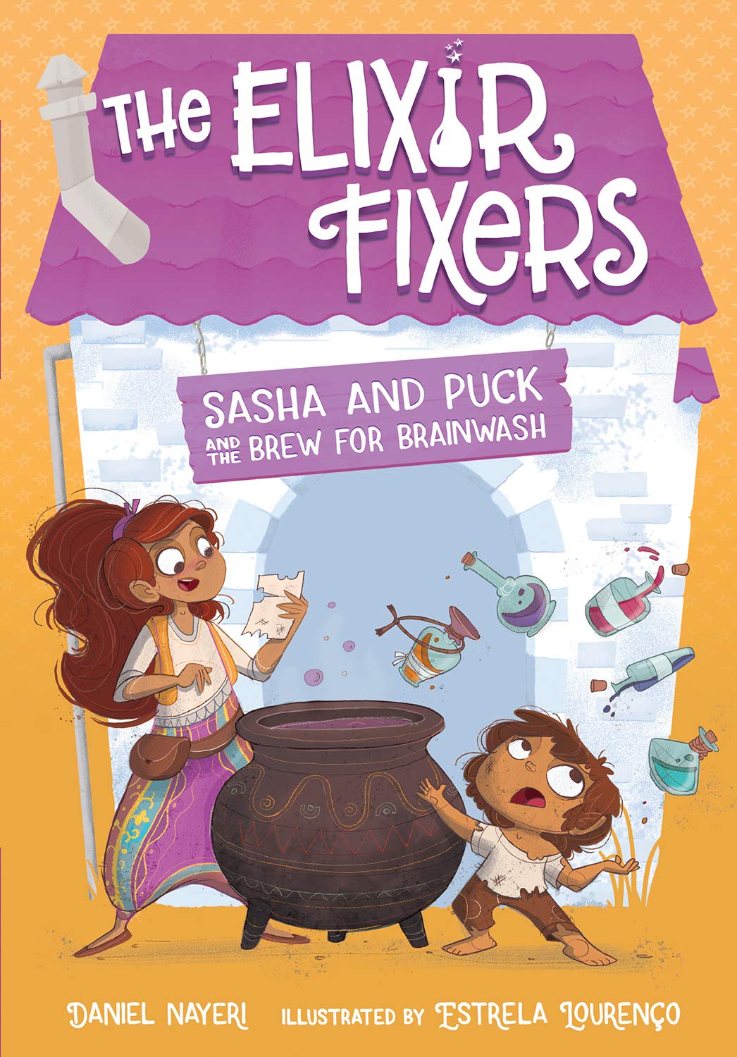 Sasha and Puck and the Brew for Brainwash: Volume 4 book cover