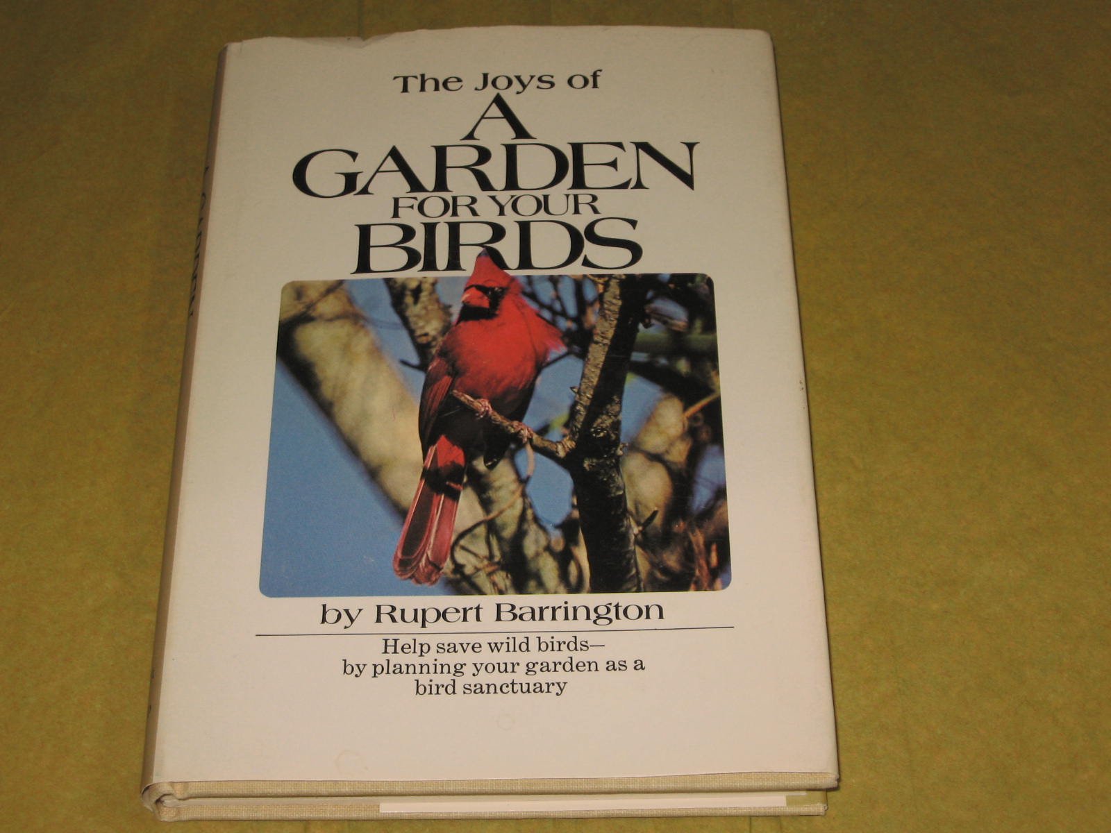 The joys of a garden for your birds book cover