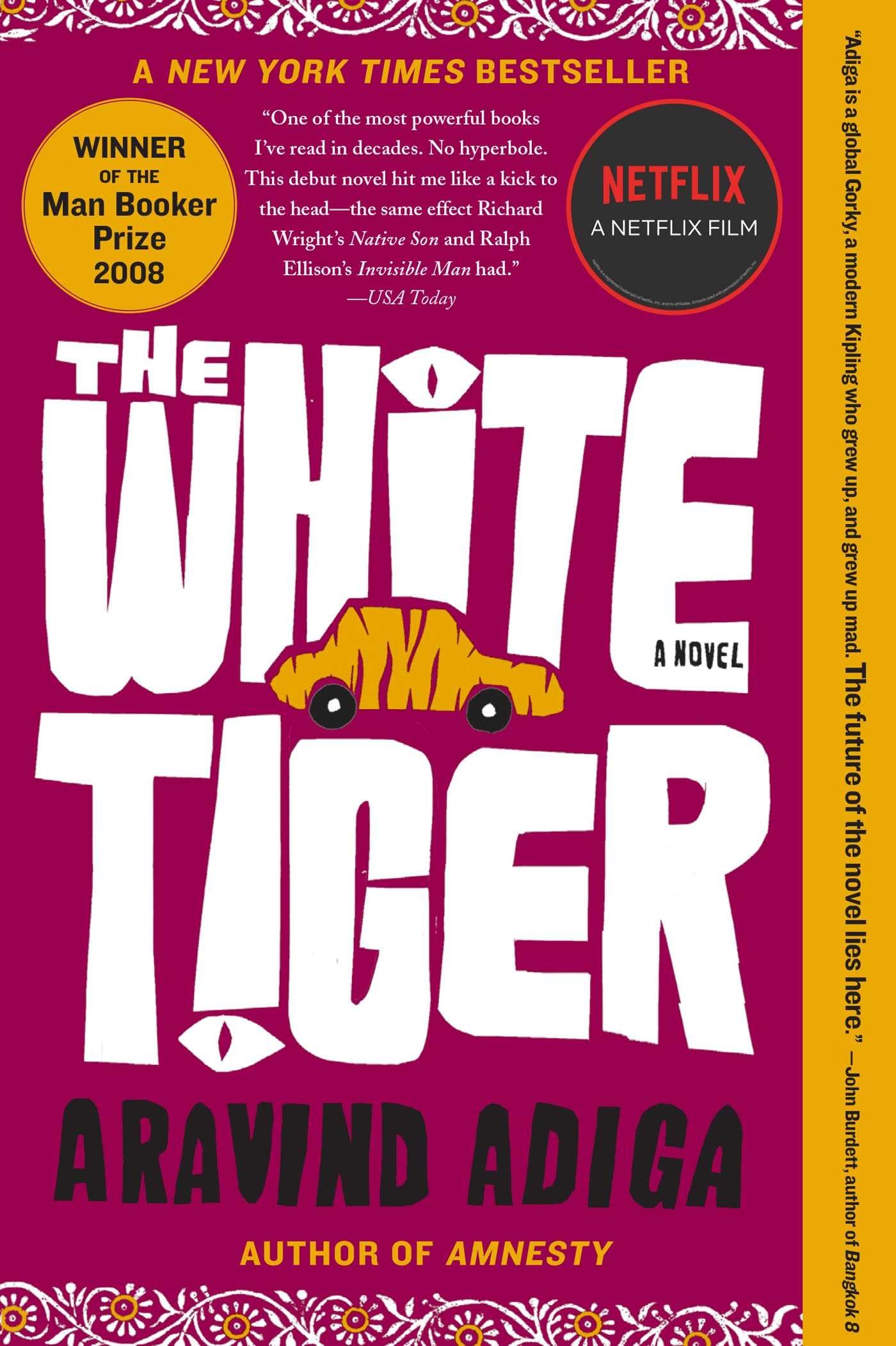 White Tiger book cover