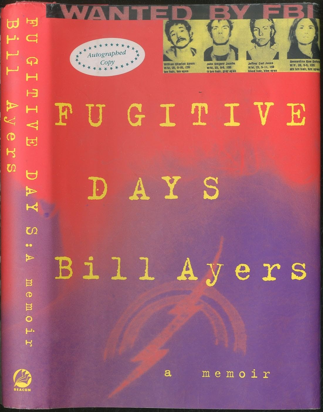 Fugitive Days book cover