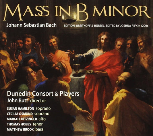 Mass in B Minor Breitkopf & Hartel Edition book cover