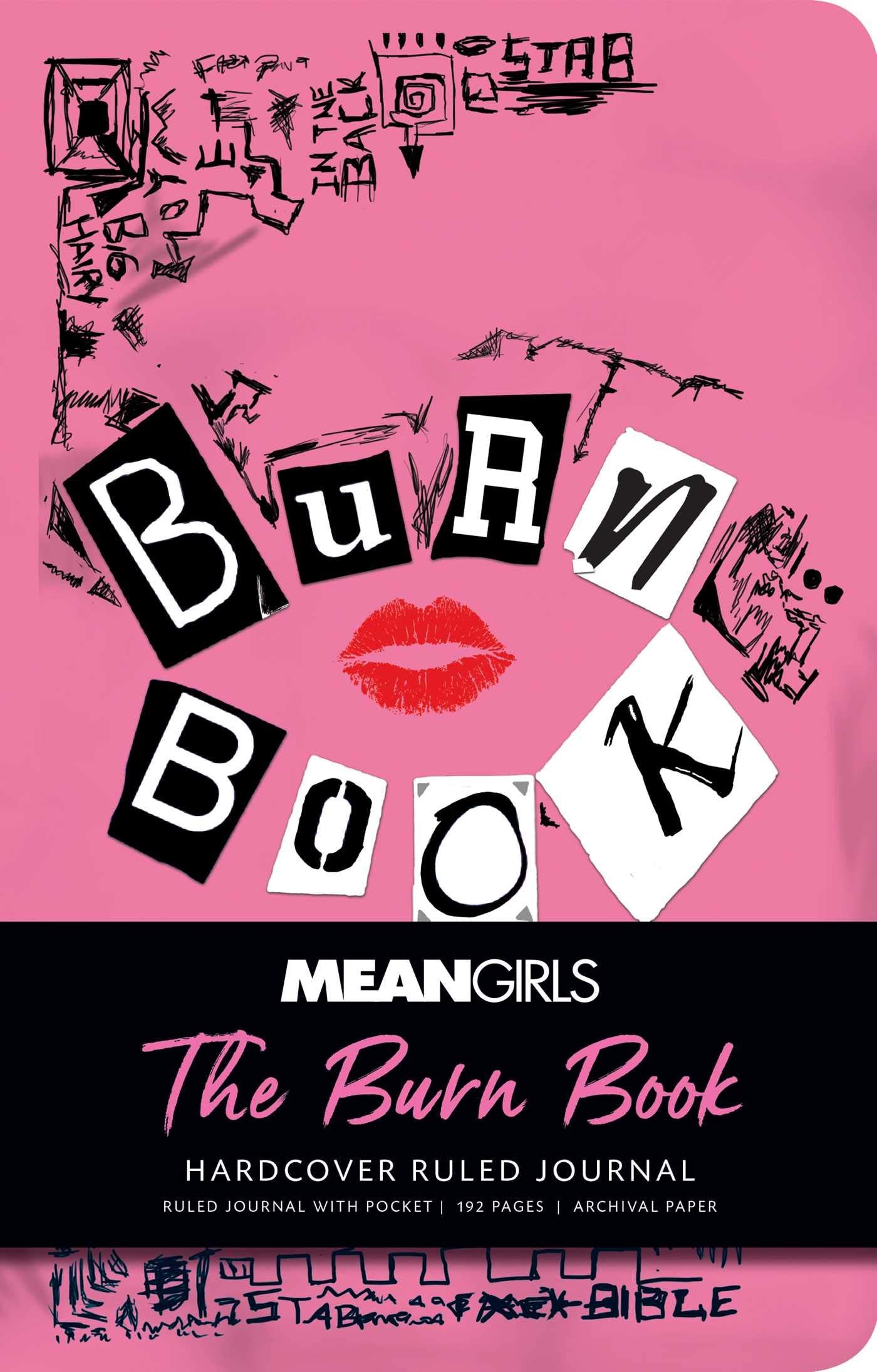 Mean Girls: The Burn Book Hardcover Ruled Journal book cover