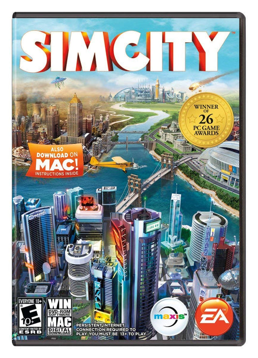 The SimCity Box - PC book cover
