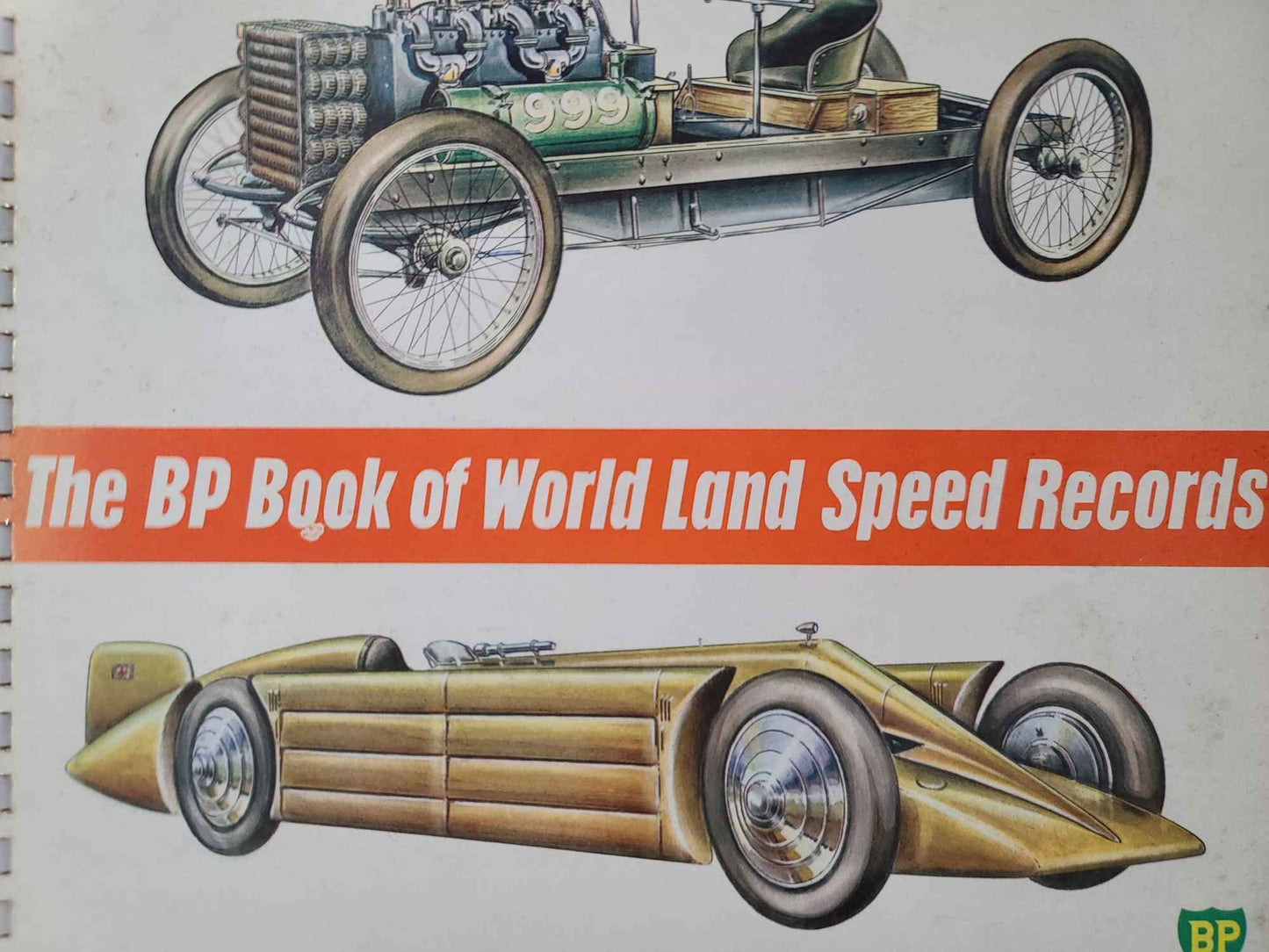 The BP Book Of World Record Land Speed Records - Herbert Jenkins, London - Rare! book cover