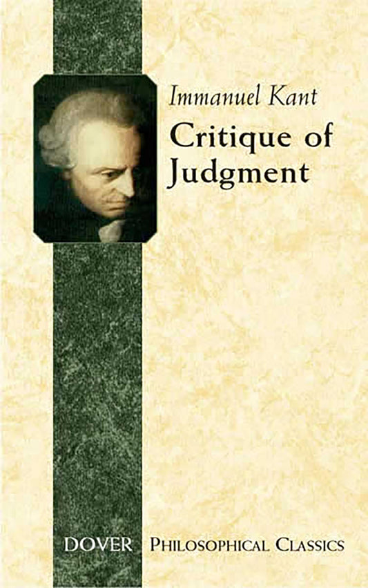 Critique of Judgment book cover