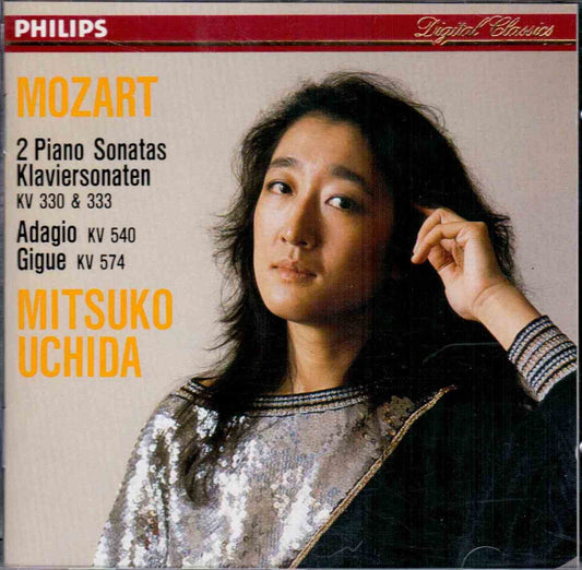 Mozart: 2 Piano Sonatas - Klaviersonaten KV 330 & 333, Adagio KV 540 Gigue KV 574 book cover