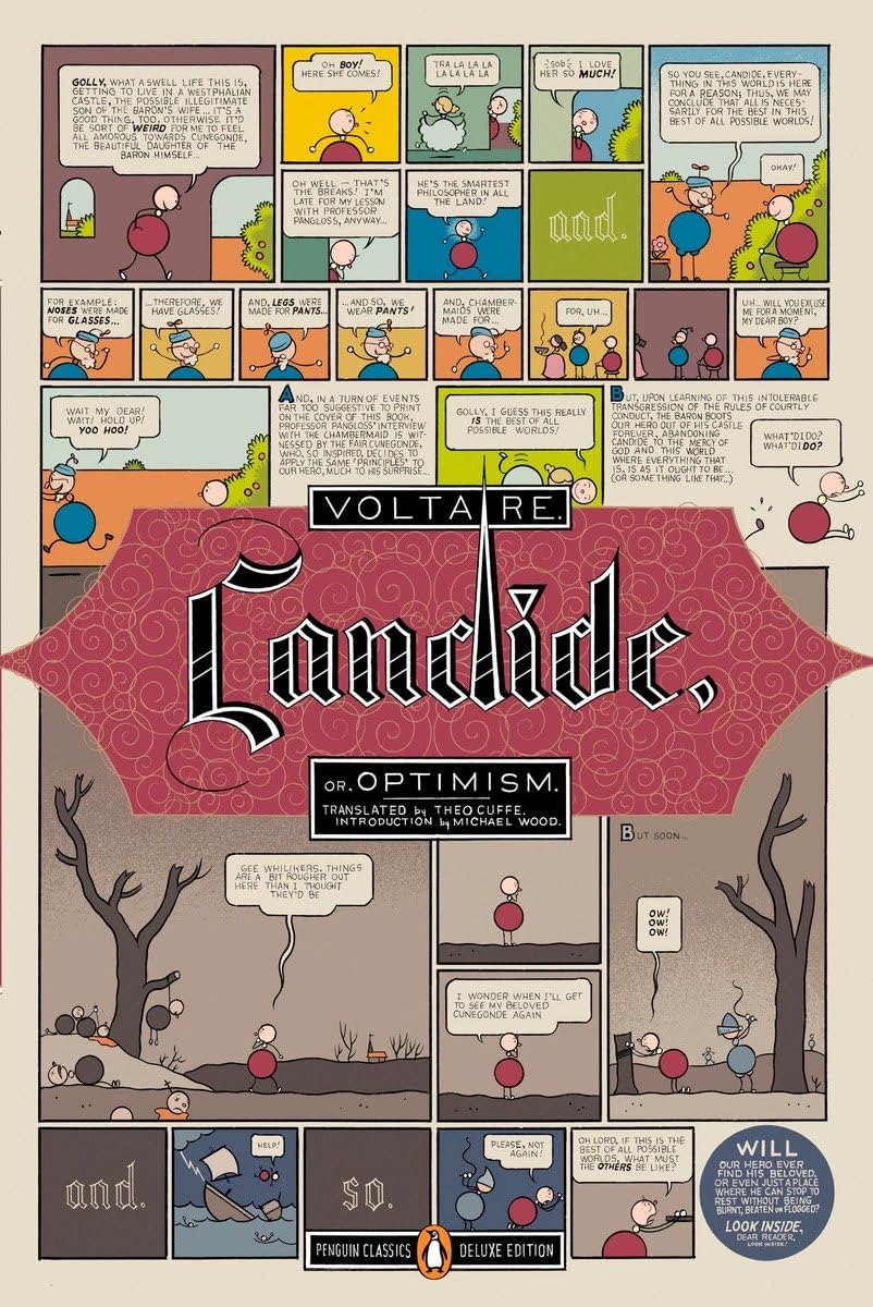 Candide: Or Optimism (Penguin Classics Deluxe Edition) book cover