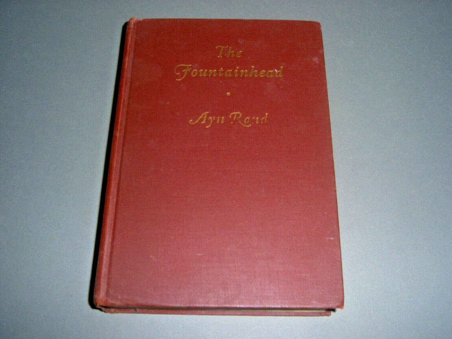 The Fountainhead (1943) book cover