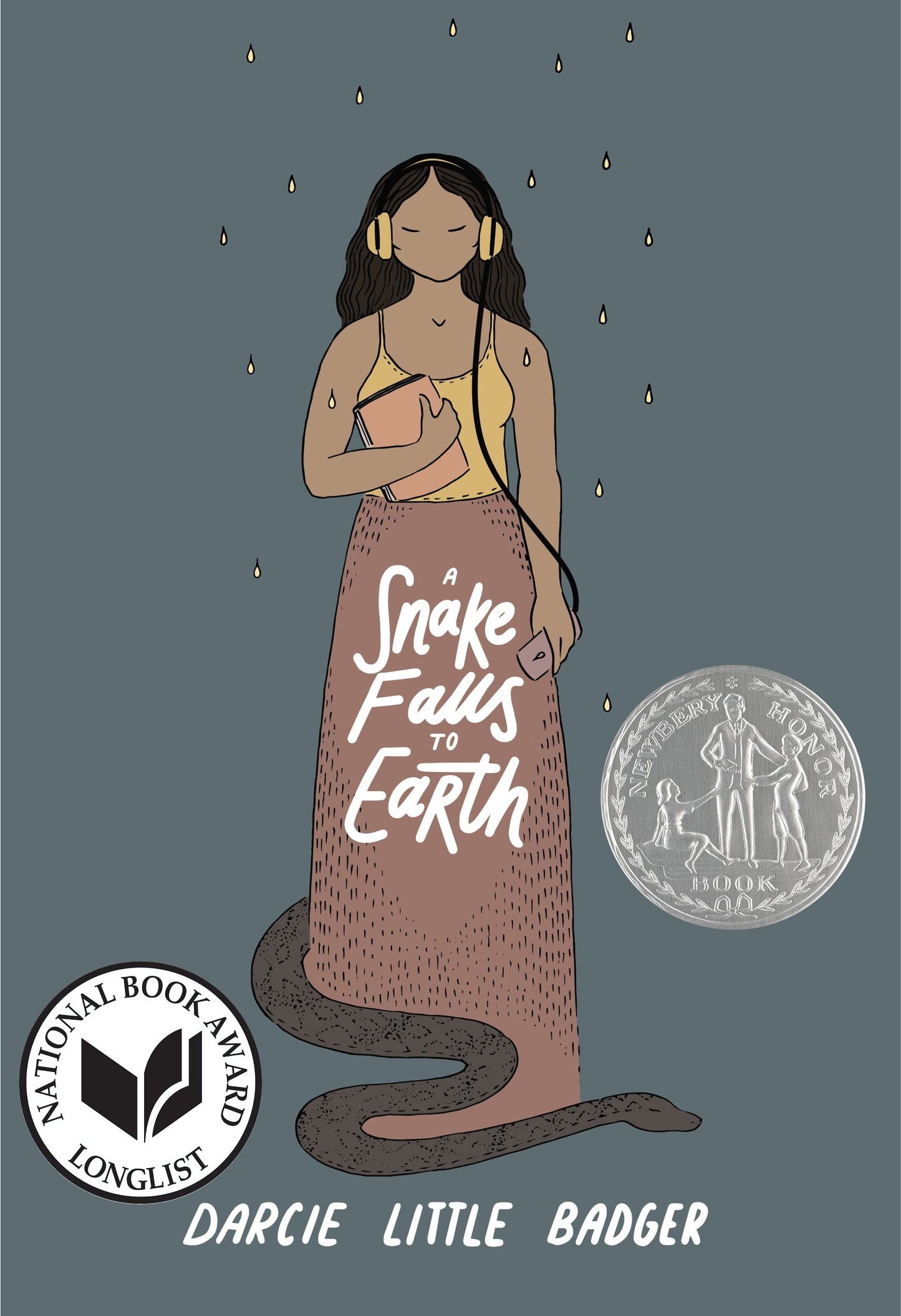 Snake Falls to Earth: Newbery Honor Award Winner book cover