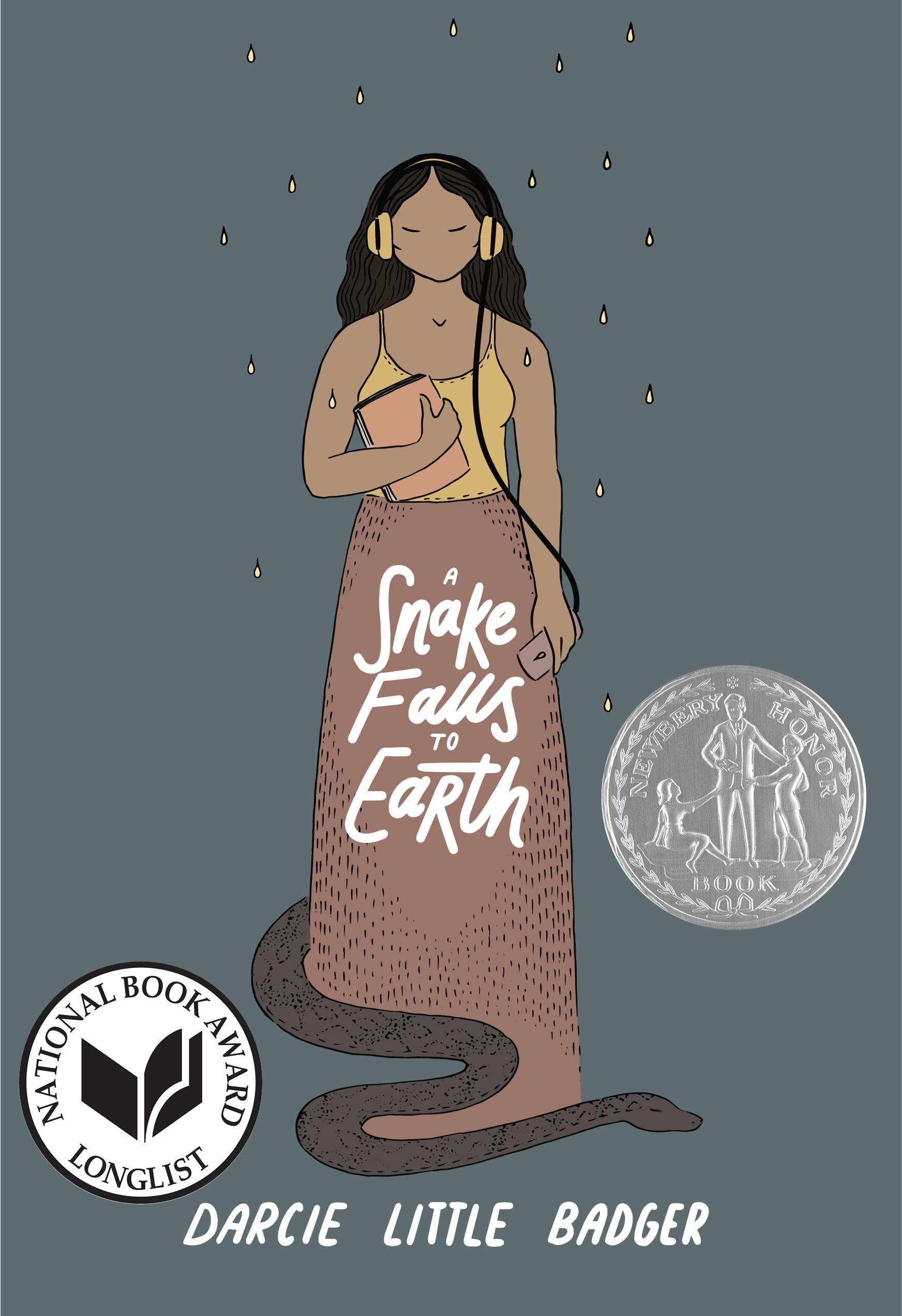 Snake Falls to Earth: Newbery Honor Award Winner book cover