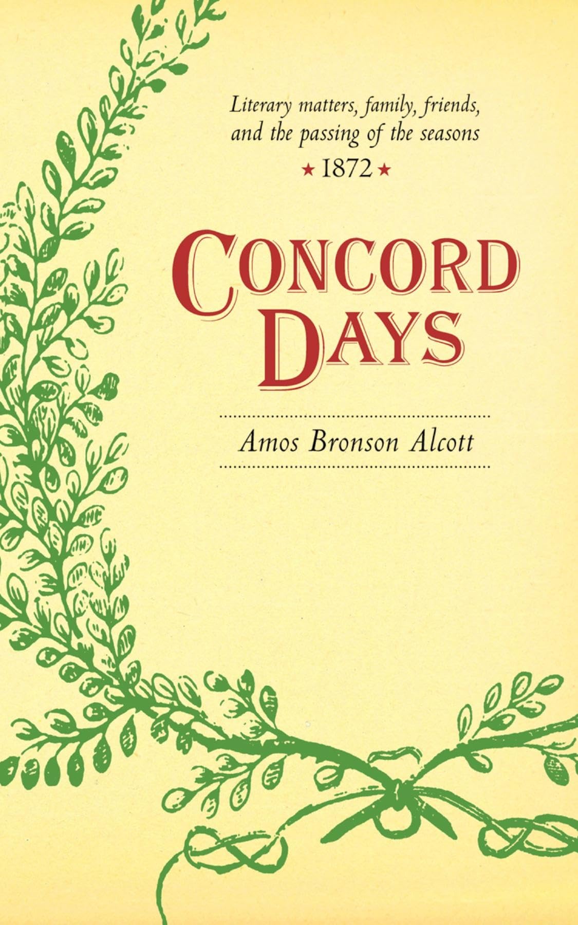 Concord Days book cover