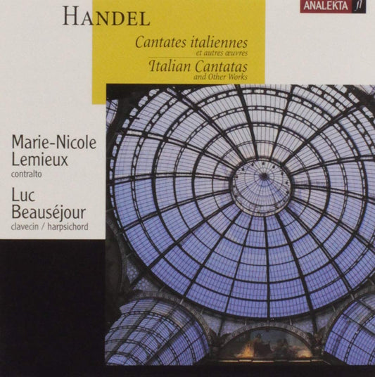 Handel 1685-1759 Cantates (Imported) book cover