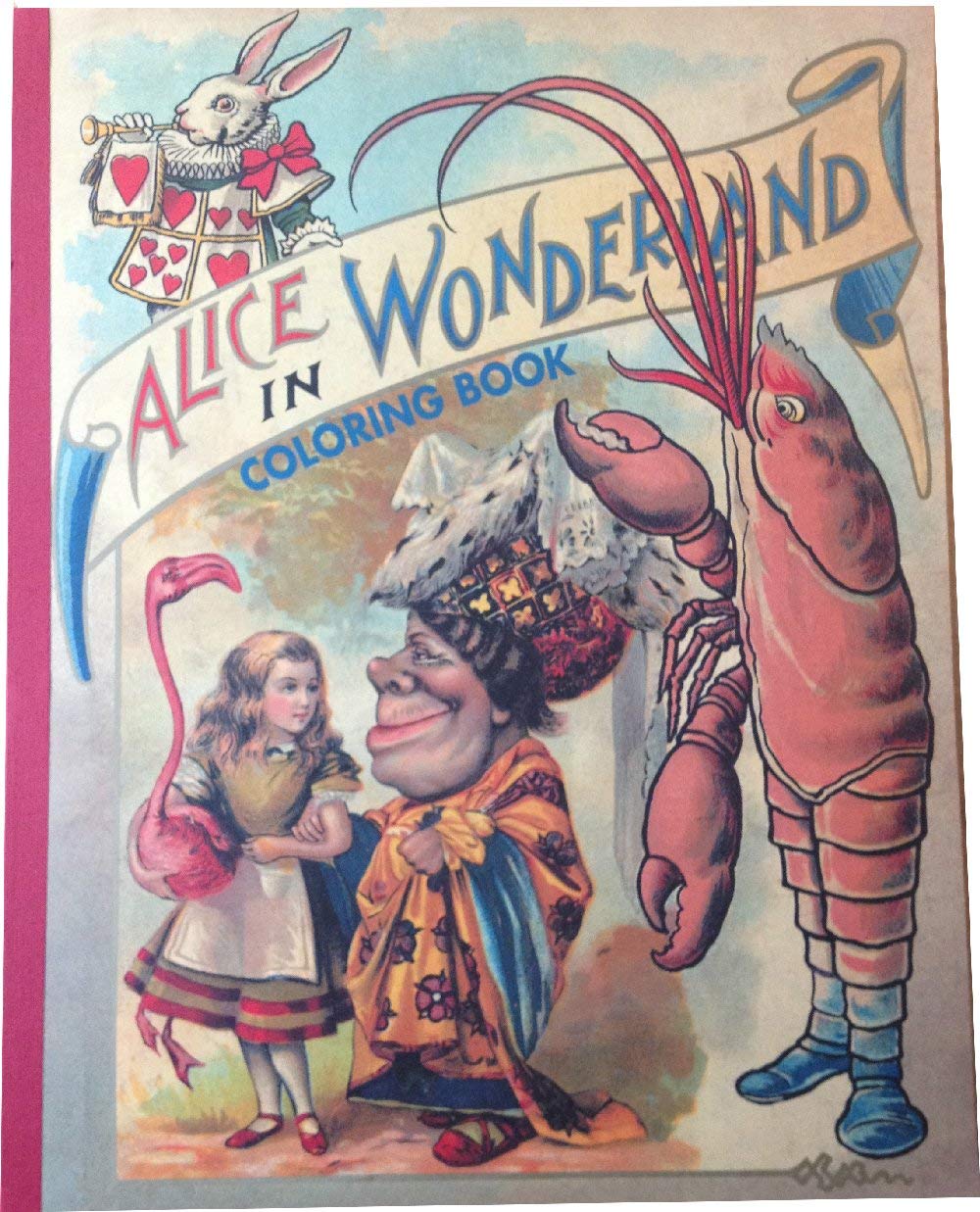 Alice in Wonderland Coloring Book book cover