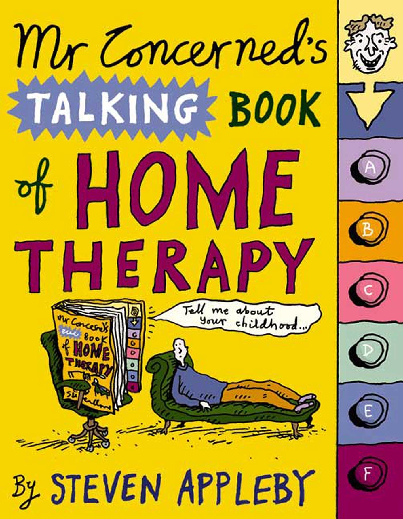 Mr Concerned's Talking Book of Home Therapy [With Talking Buttons] book cover