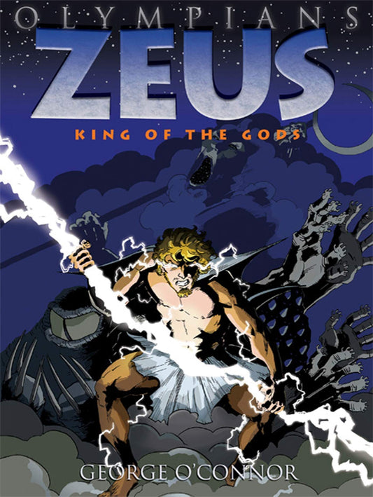 Olympians: Zeus: King of the Gods book cover