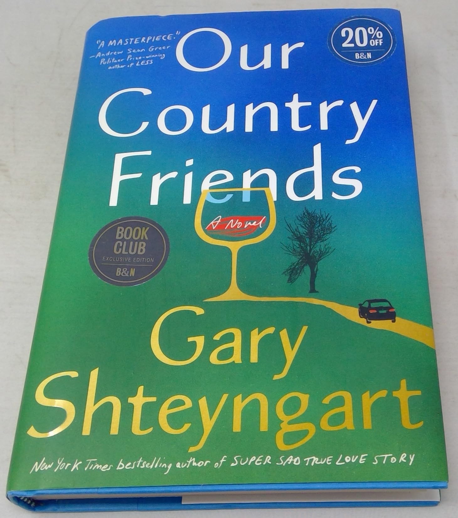 Our Country Friends by Gary Shteyngart book cover