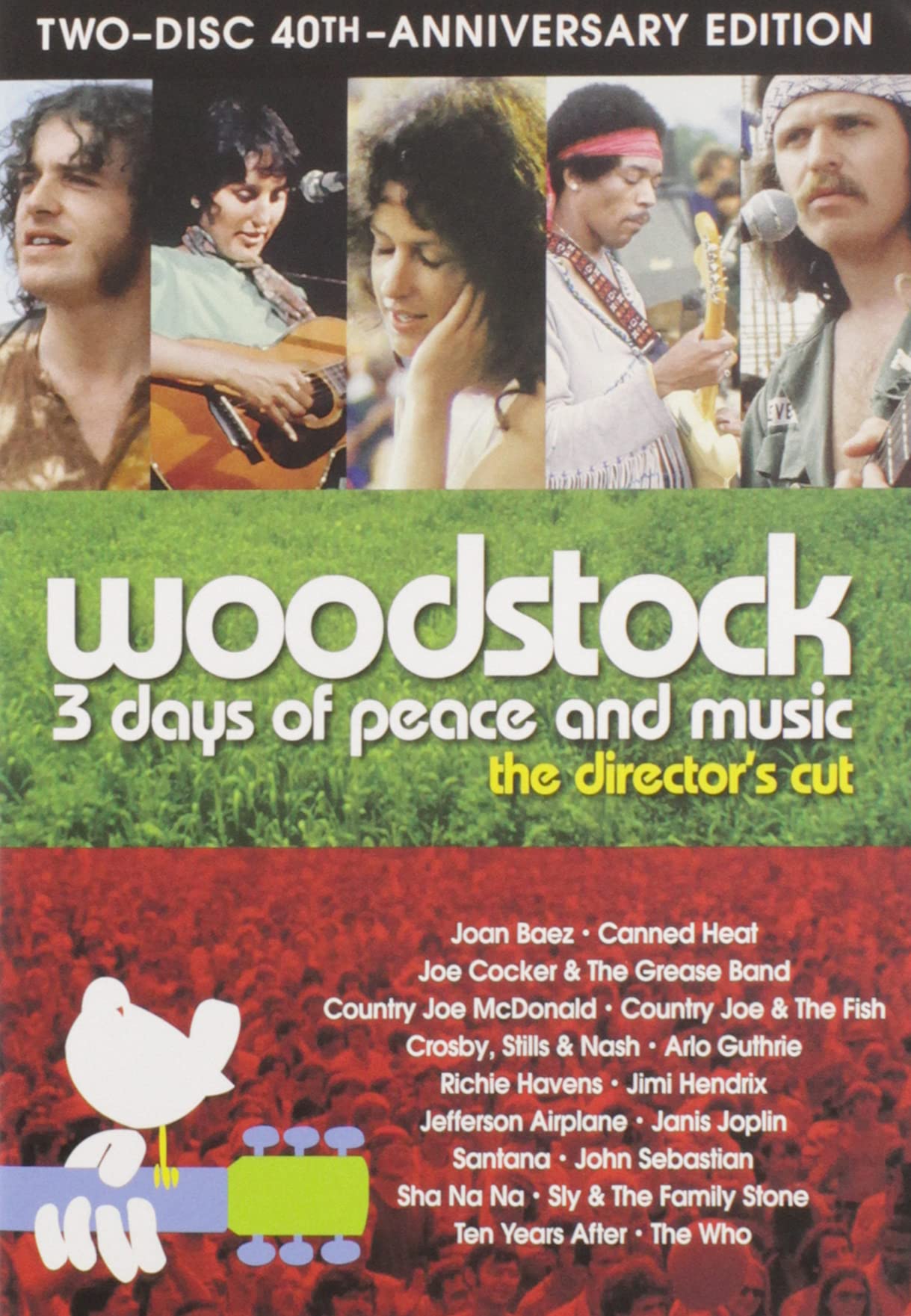 Woodstock: Three Days of Peace & Music (Two-Disc 40th Anniversary Director's Cut)