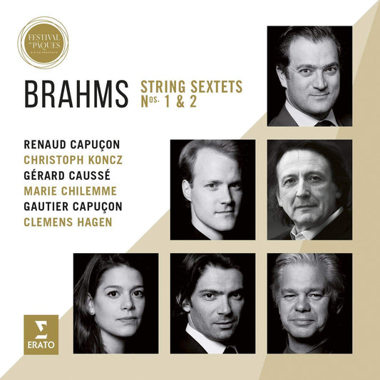 Brahms: String Sextets Nos 1 & 2 Live from book cover