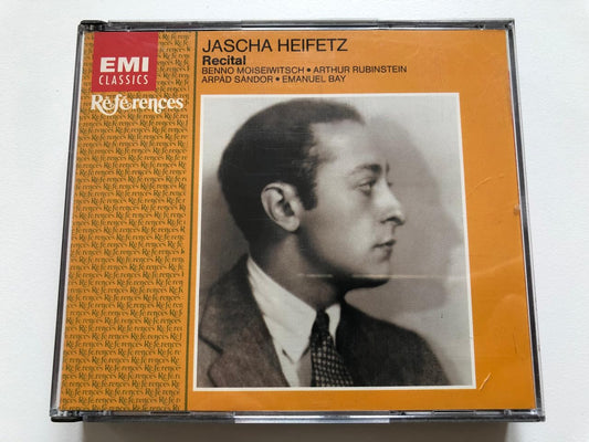 Jascha Heifetz: Recital book cover