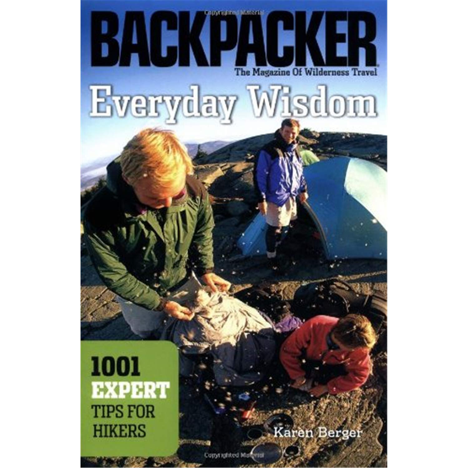 Everyday Wisdom: 1001 Expert Tips for Hikers book cover