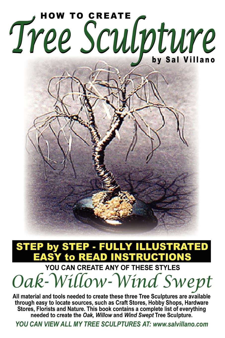 How To Create Tree Sculpture: Step By Step Instructions - Fully Illustrated