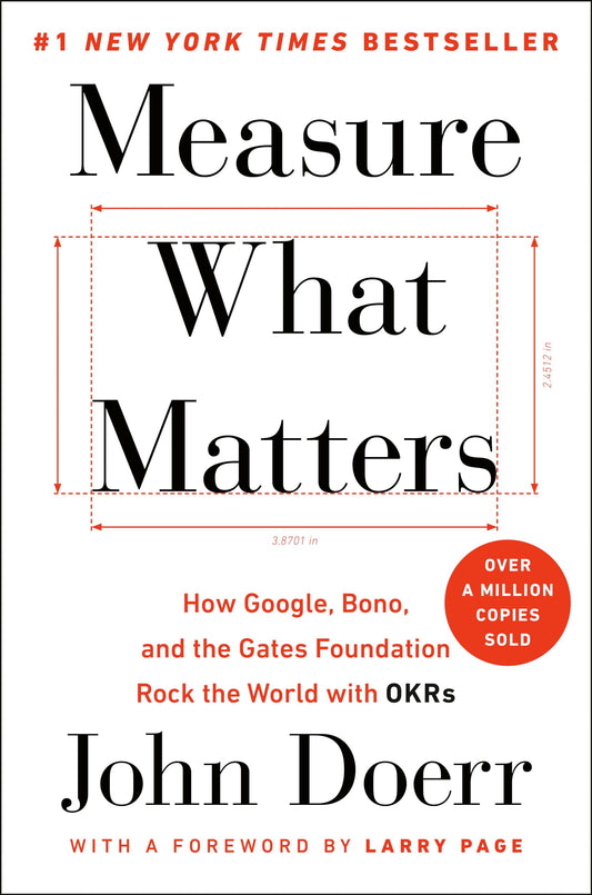 Measure What Matters: How Google, Bono, and the Gates Foundation Rock the World with OKRs book cover