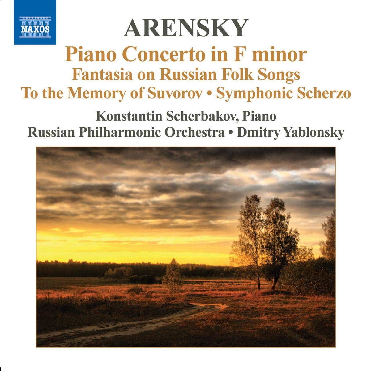 Piano Concerto in F Minor / Fantasia on Russian book cover