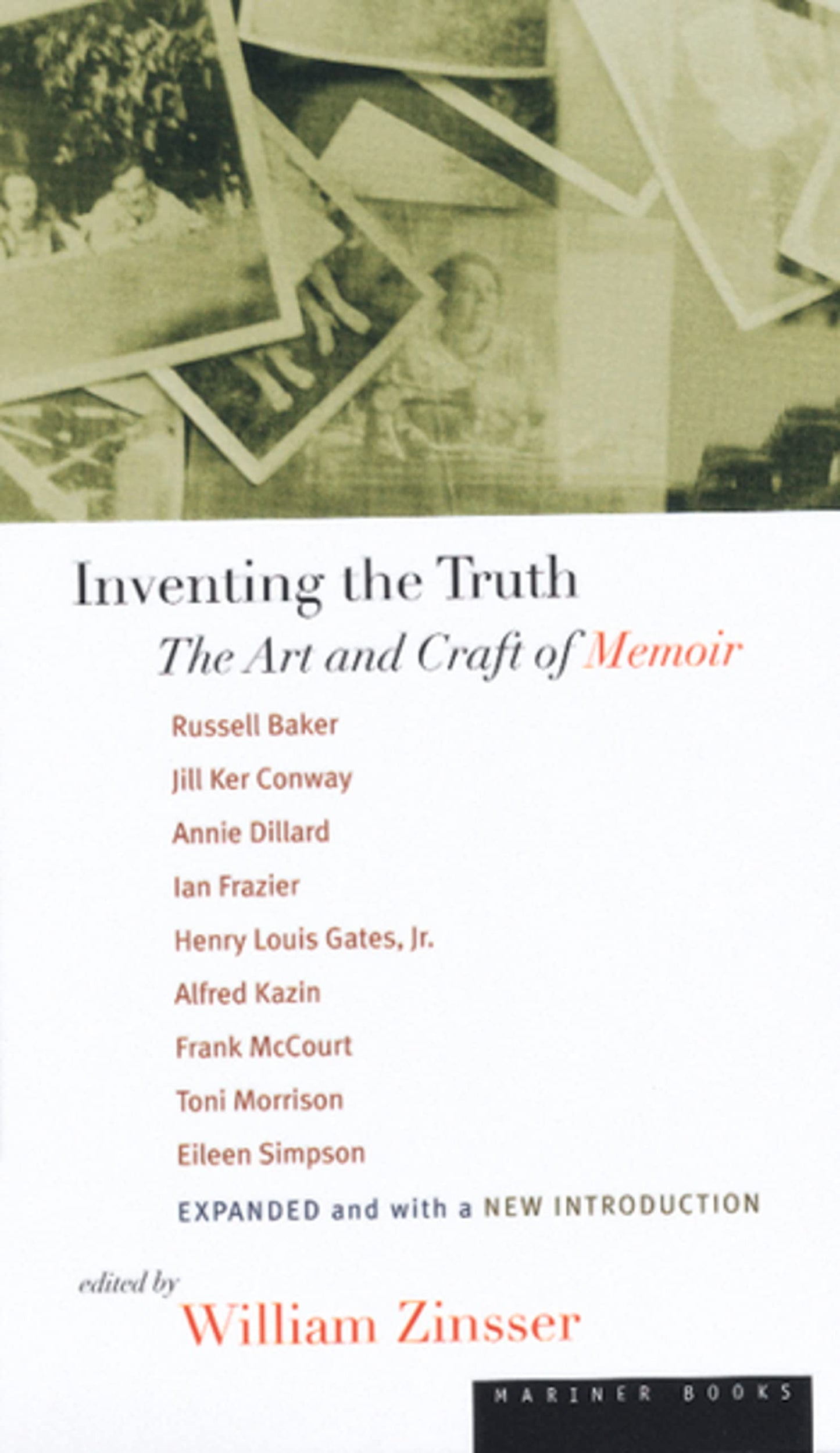 Inventing the Truth: The Art and Craft of Memoir book cover