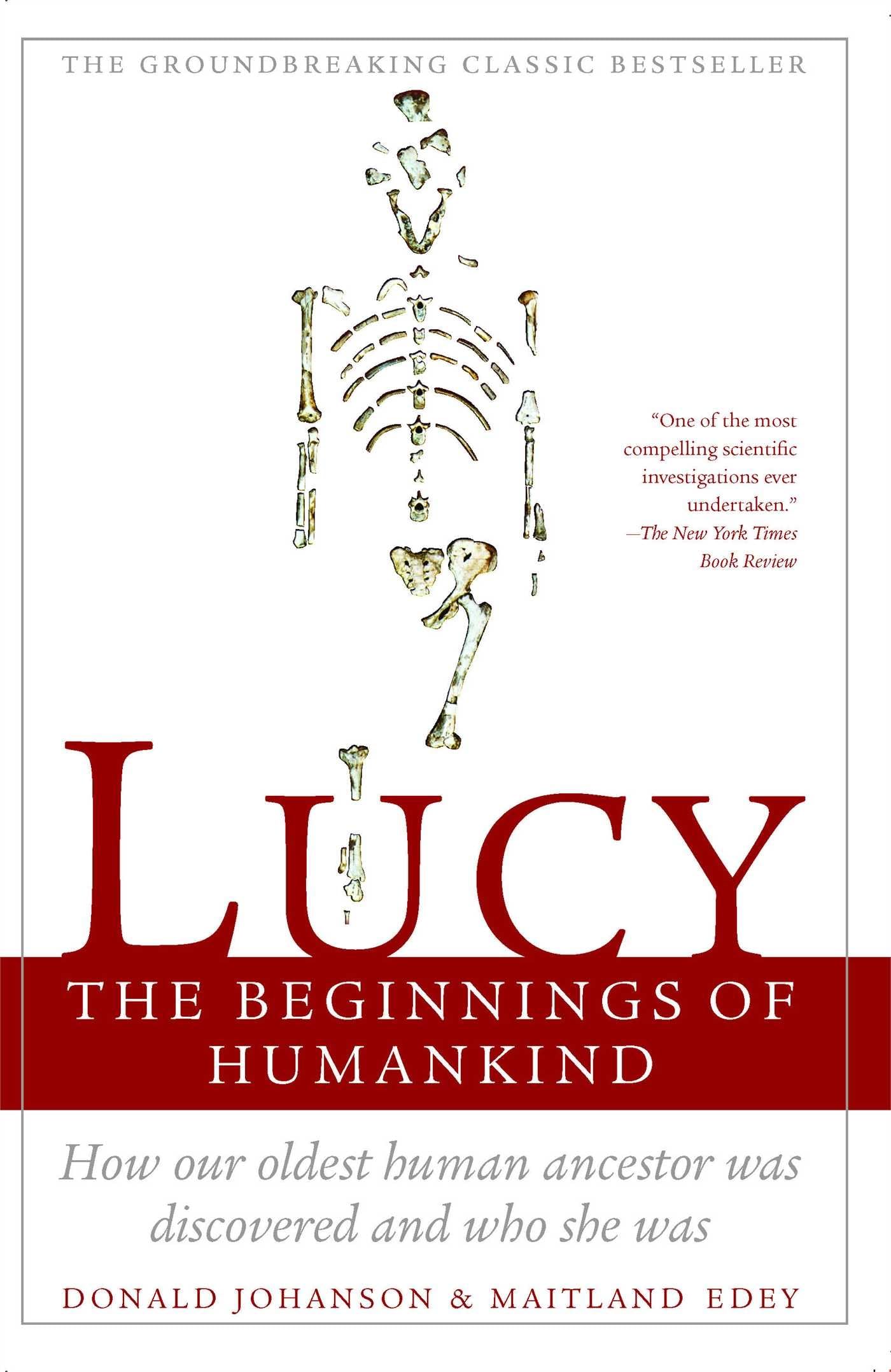 Lucy: The Beginnings of Humankind book cover