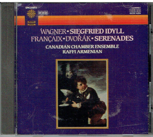 Wagner.Francaix.Dvorak-Siegfried Idyll - Serenades book cover