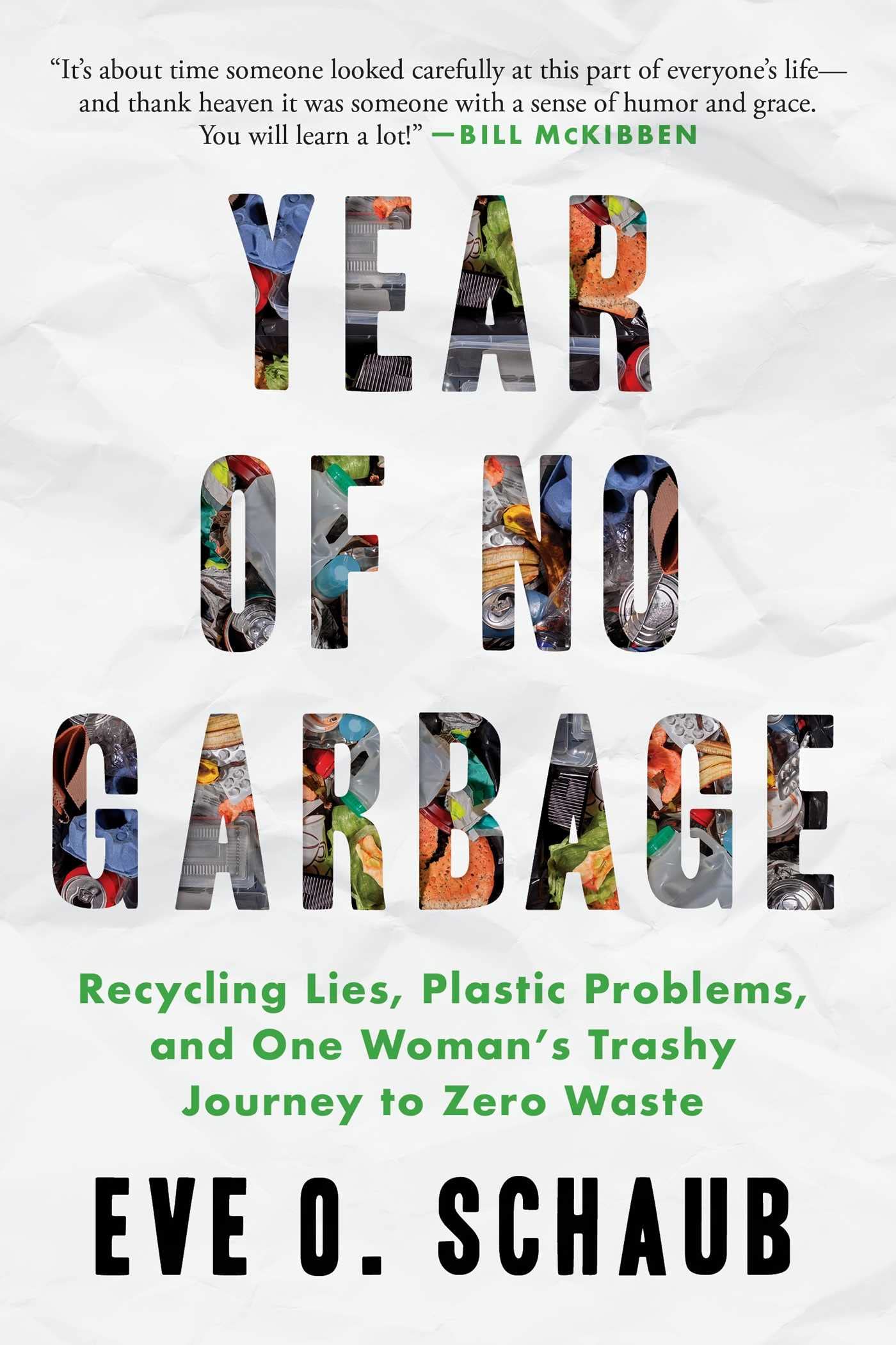 Year of No Garbage: Recycling Lies, Plastic Problems, and One Woman's Trashy Journey to Zero Waste book cover