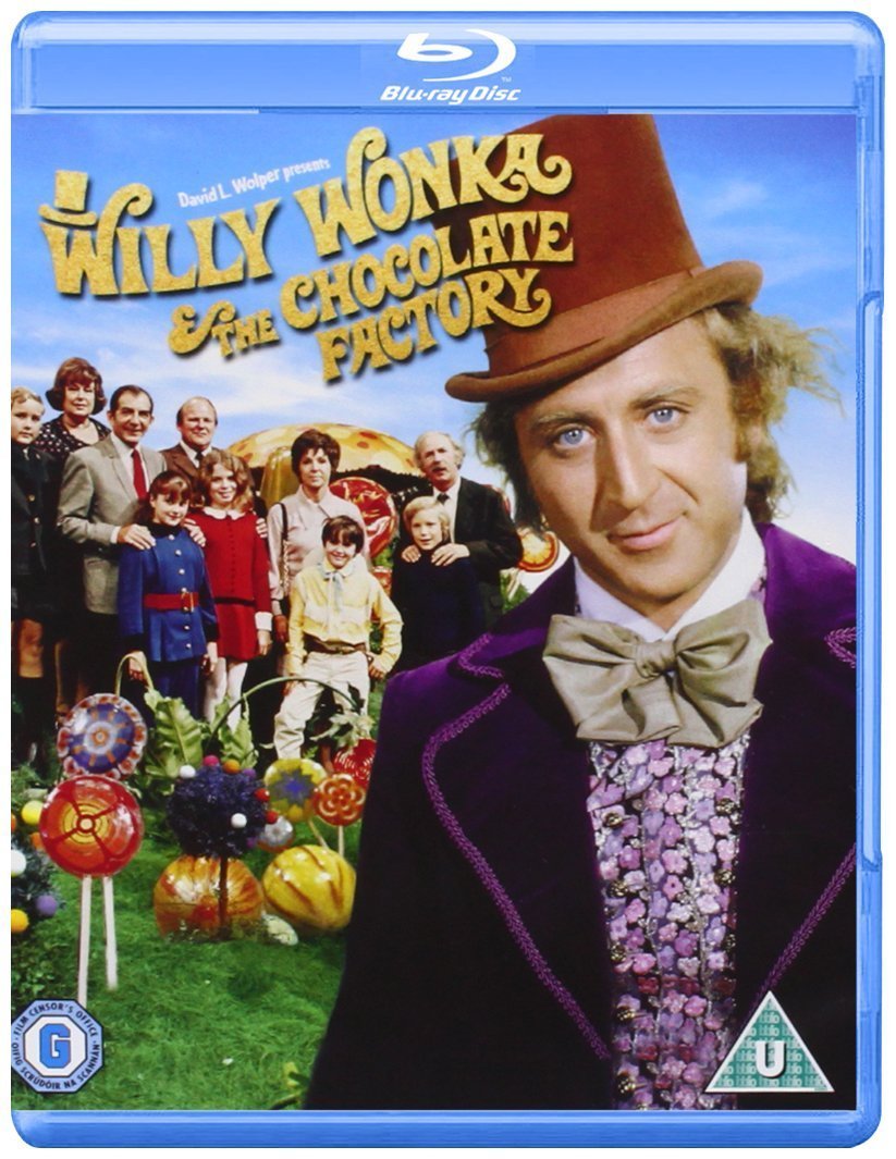 Willy Wonka And The Chocolate Factory [Blu-ray] [1971] [Region Free] book cover