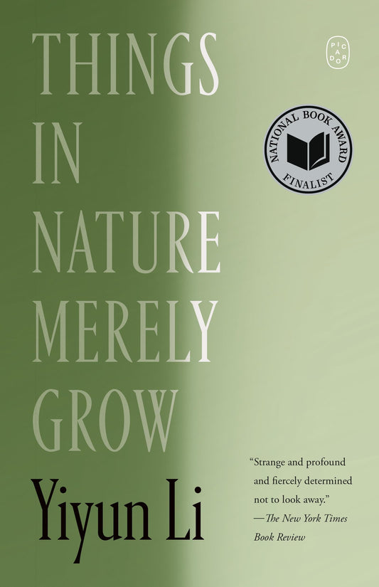 Things in Nature Merely Grow book cover