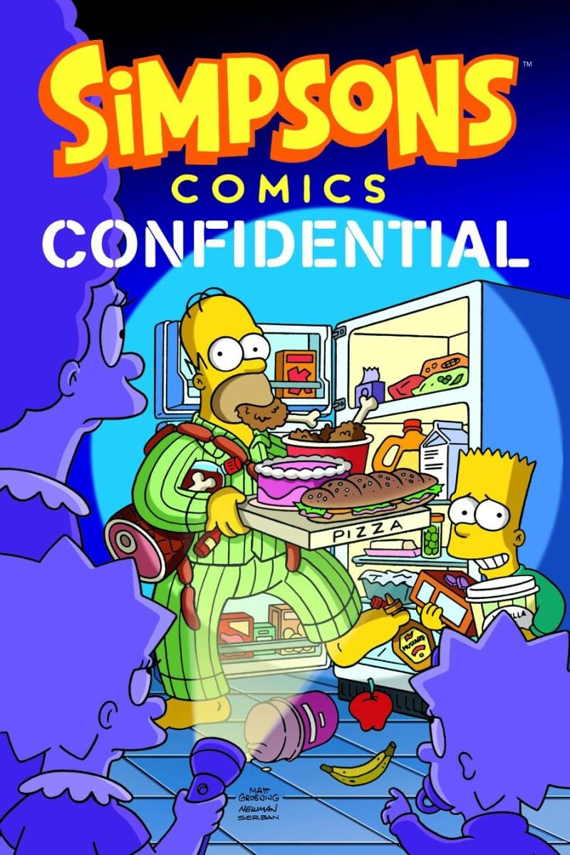 Simpsons Comics Confidential book cover