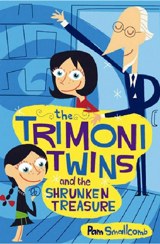 Trimoni Twins and the Shrunken Treasure (Us) book cover