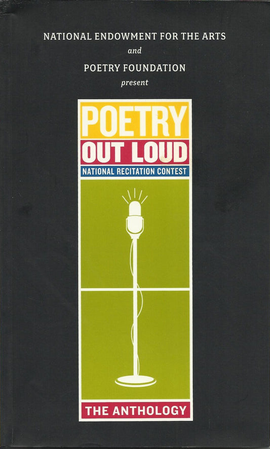 Anthology: Poems for Poetry Out Loud: National Recitation Contest book cover