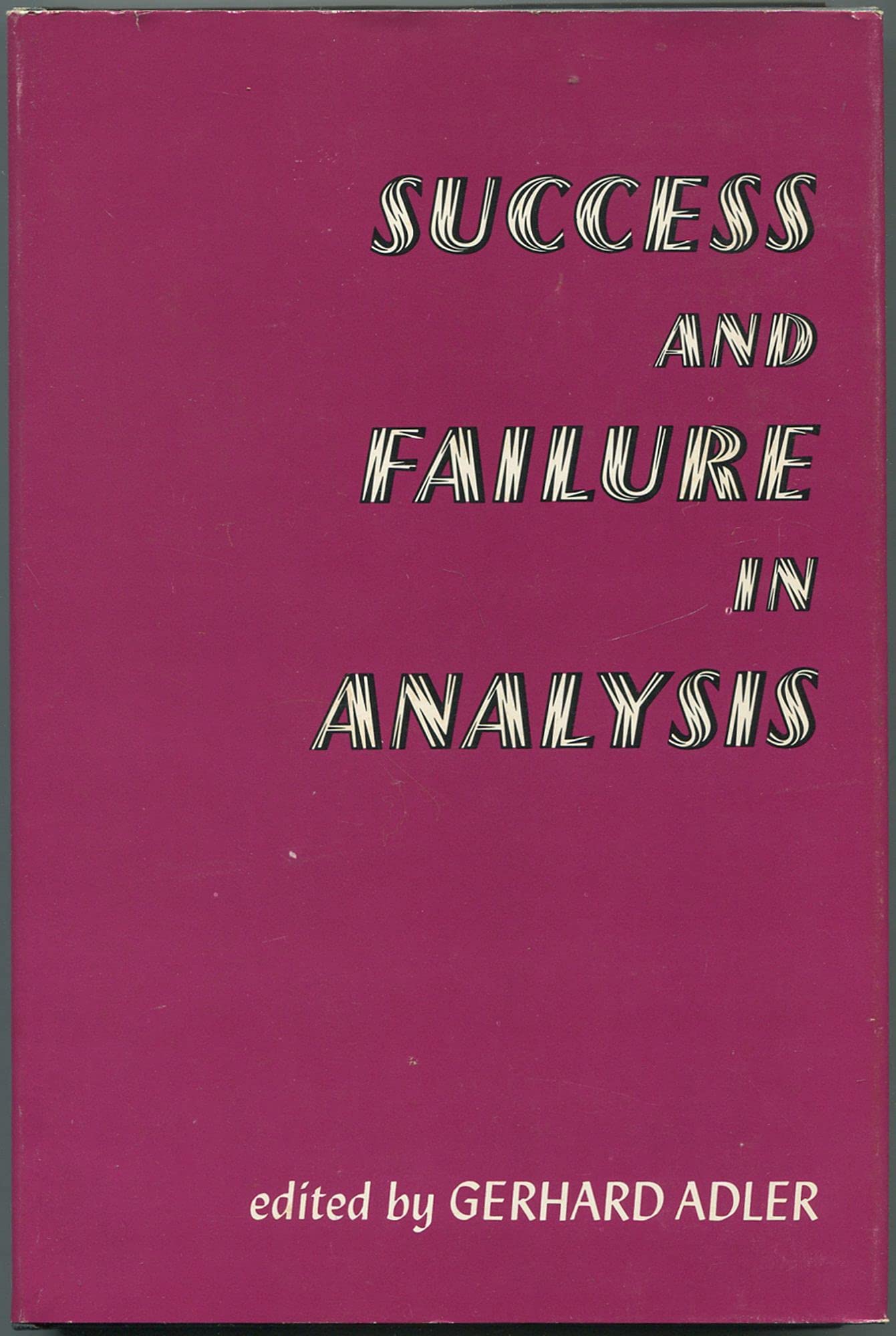 Success and Failure in Analysis: Proceedings book cover
