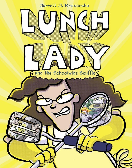 Lunch Lady and the Schoolwide Scuffle book cover