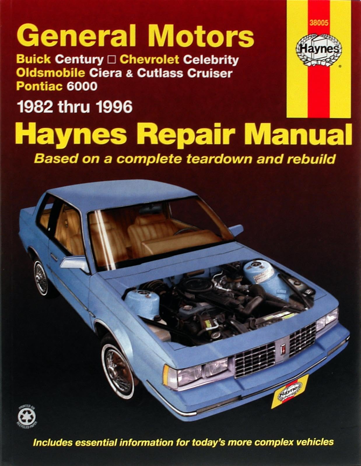 GM A-Car, 1982-1996 (Revised) book cover