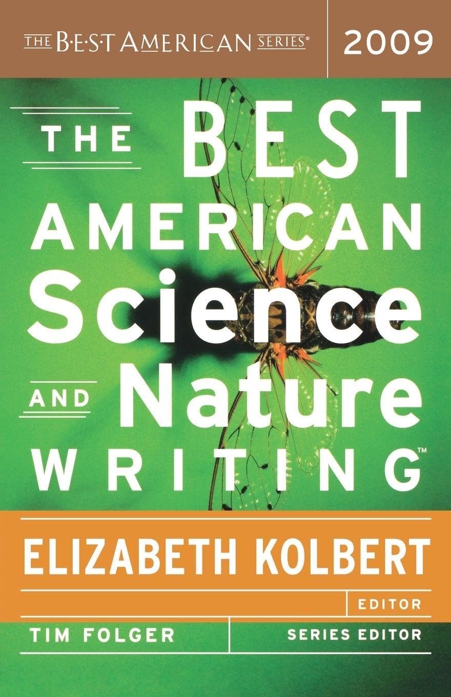 Best American Science and Nature Writing 2009 (2009) book cover