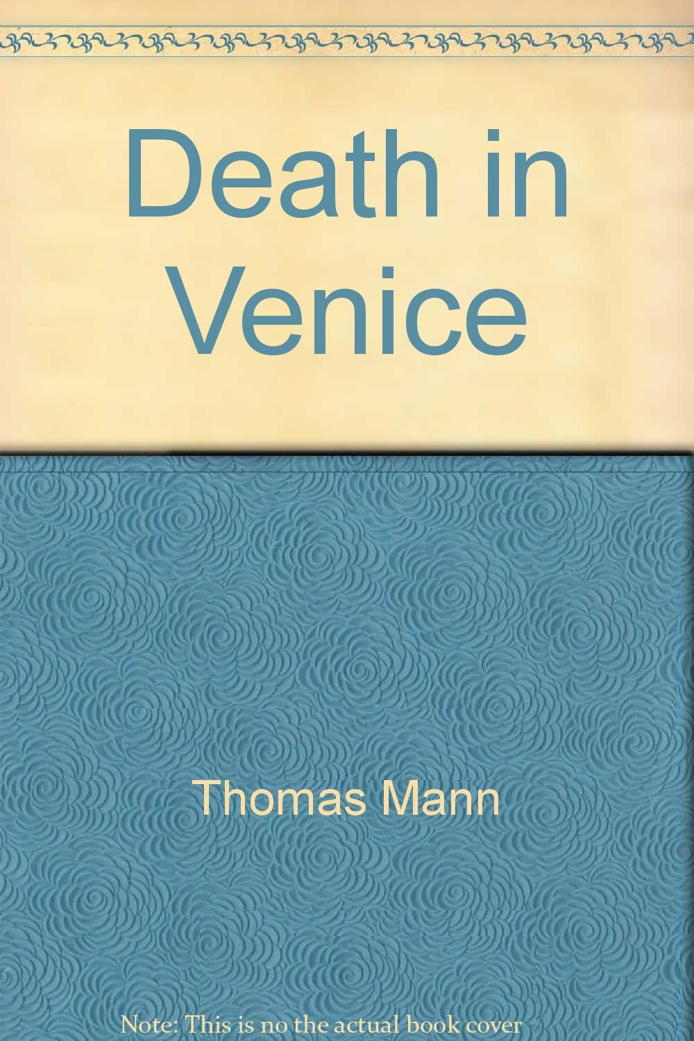 Death in Venice book cover