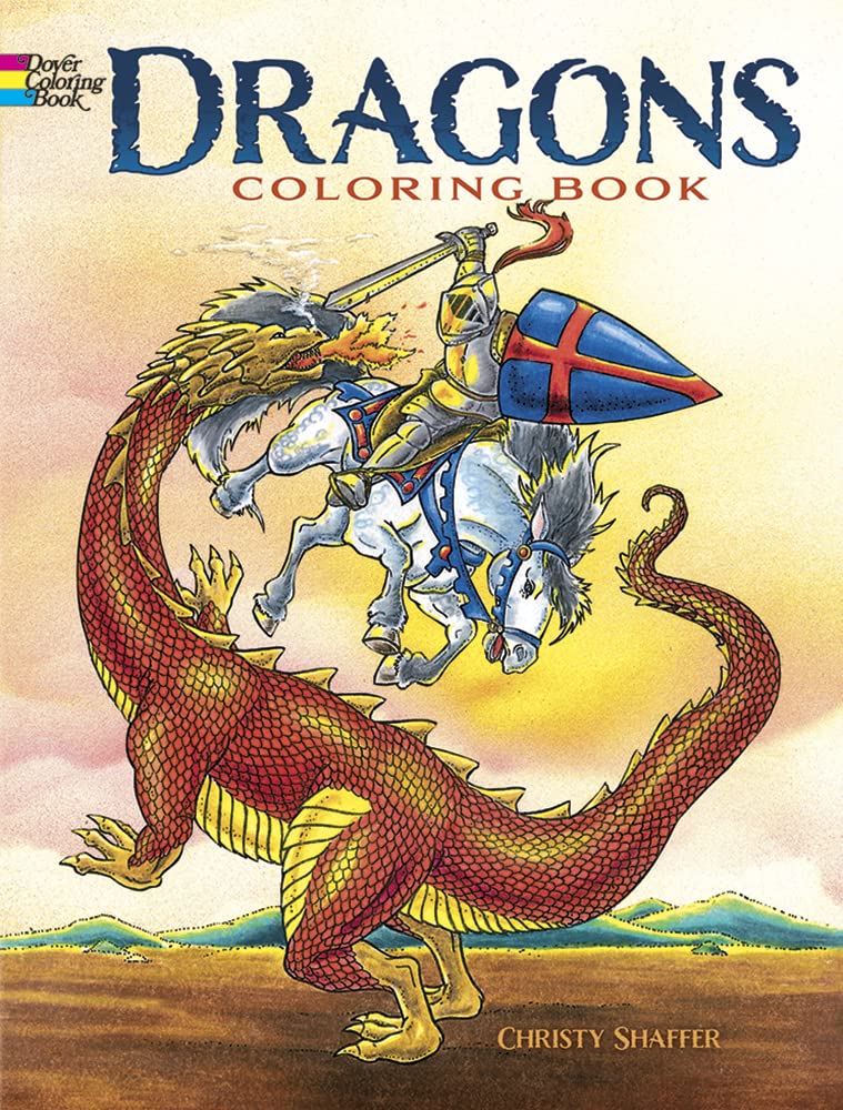 Dragons Coloring Book book cover
