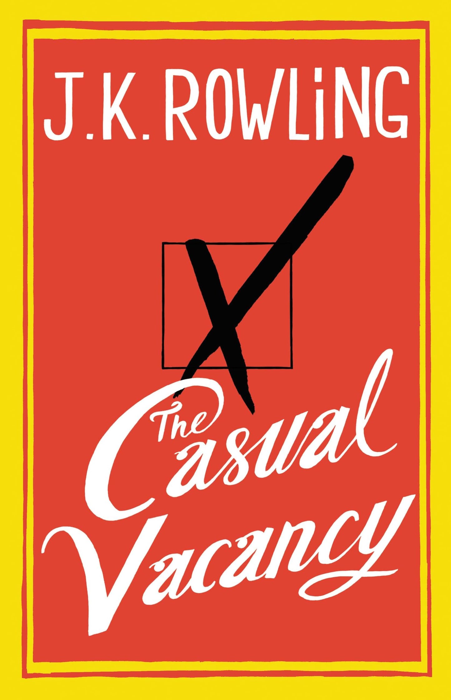 Casual Vacancy book cover
