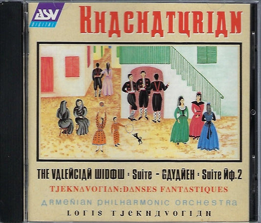 Khachaturian: The Valencian Widow, Gayaneh book cover