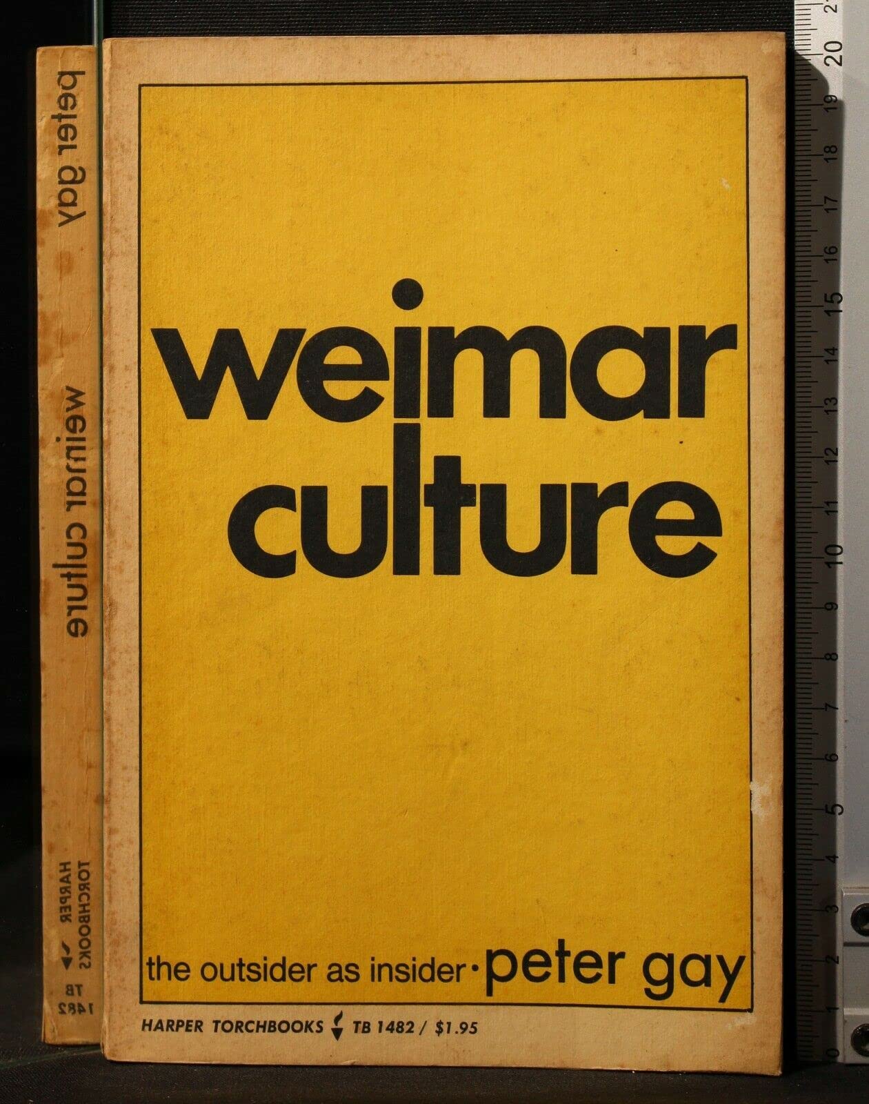 Weimar Culture book cover