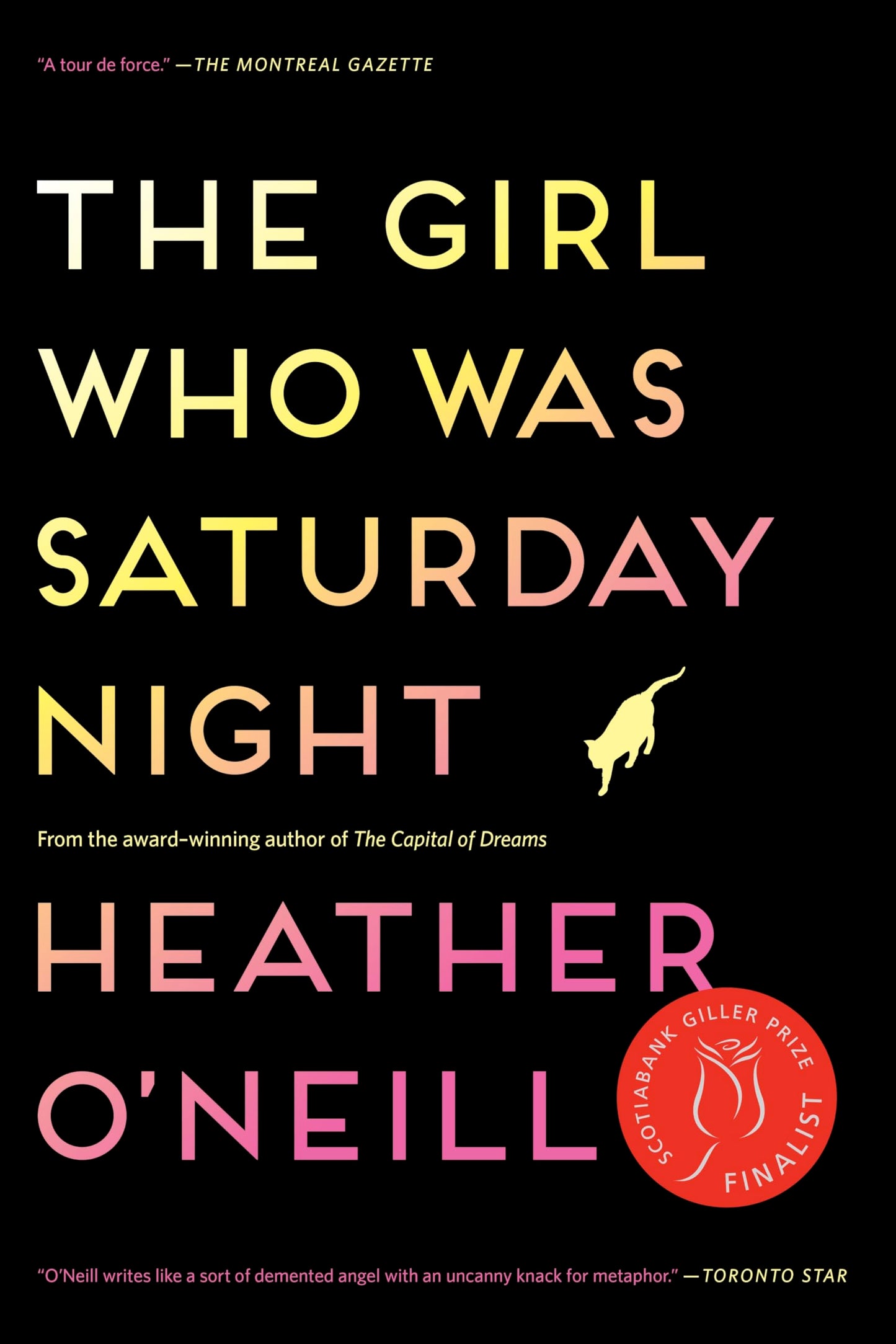 The Girl Who Was Saturday Night book cover